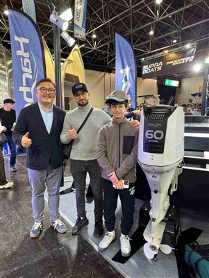 „CALON GLORIA“ demonstruoja 4 taktų pakabinamų variklių sprendimus „Boot Düss...